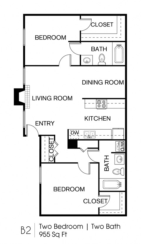 The Celine B2 Floor Plan